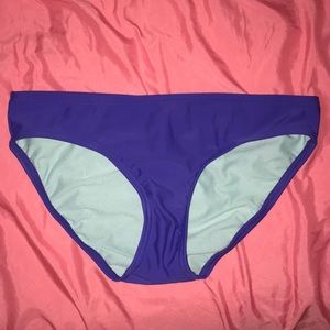 Royal blue full coverage bikini bottoms